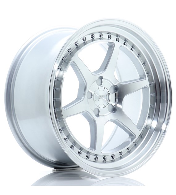 JR Wheels JR43 18x9,5 ET15-35 5H BLANK Silver w/Machined Face