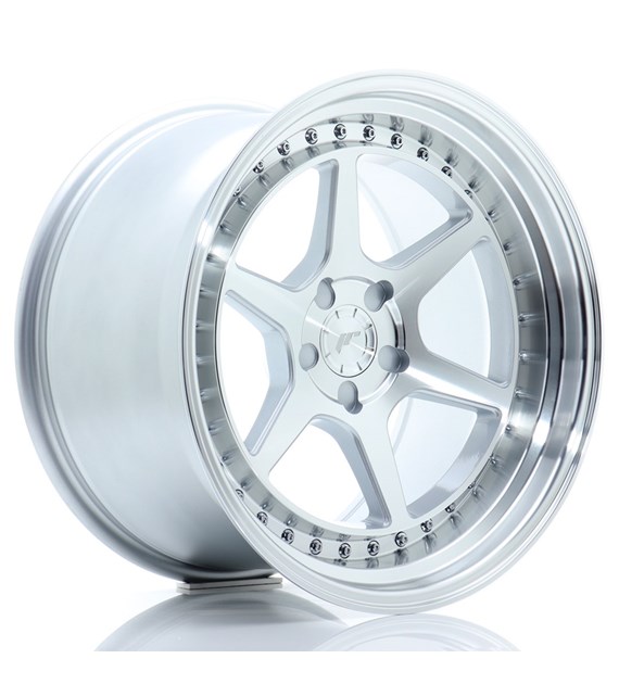 JR Wheels JR43 18x10,5 ET15-22 5H BLANK Silver w/Machined Face