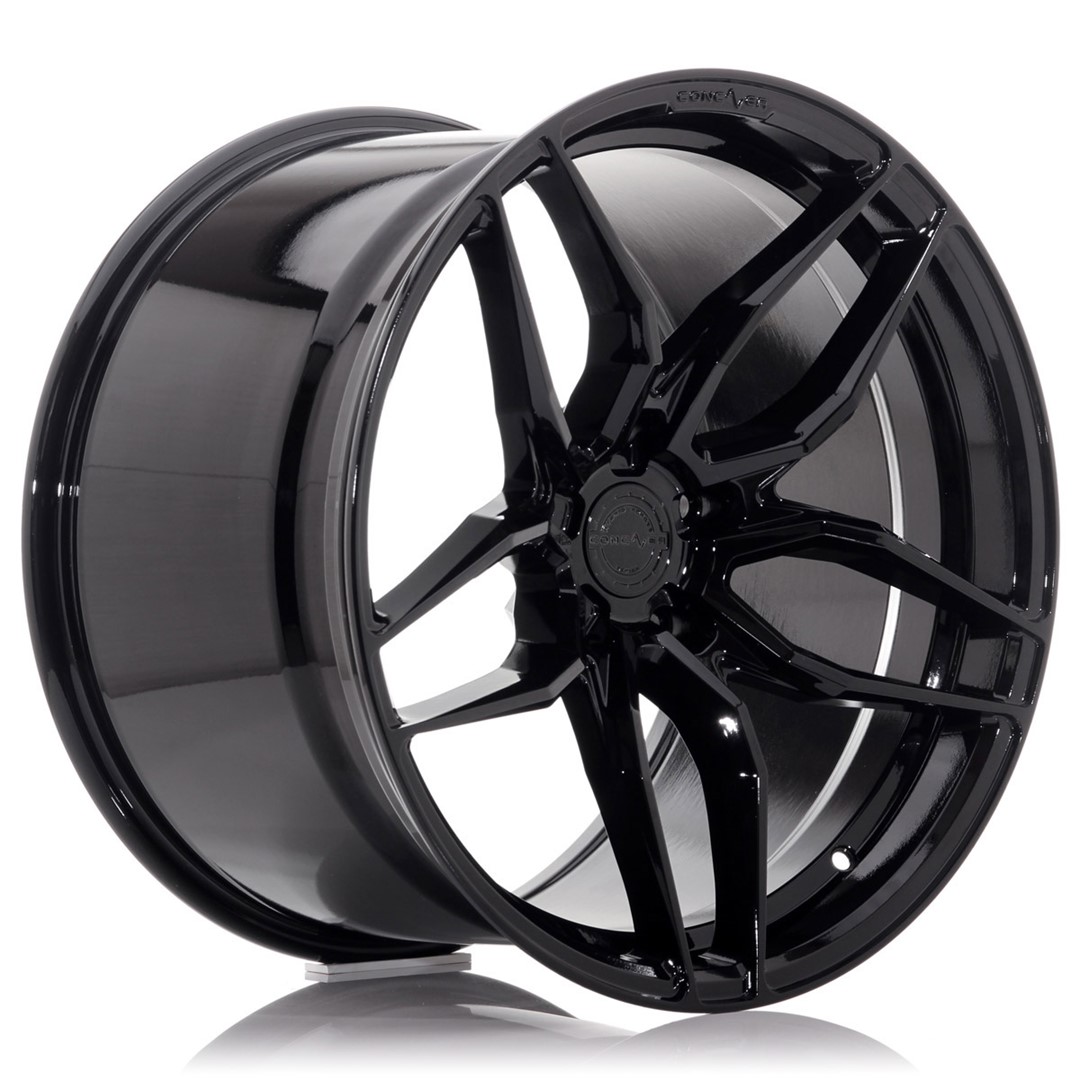 Concaver CVR3 19x9 ET20-40 BLANK Platinum Black