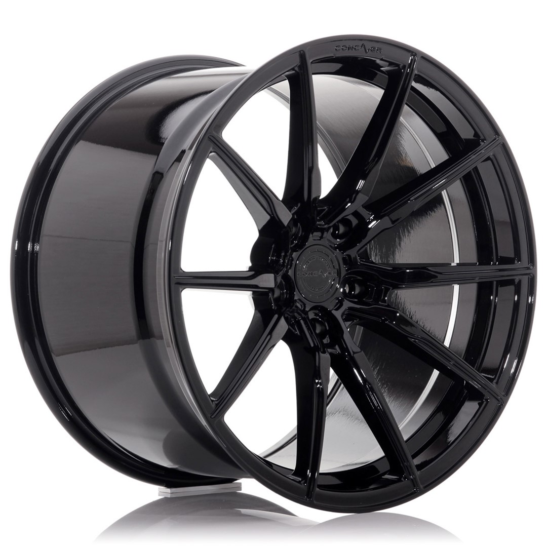 Concaver CVR4 20x8 ET20-40 BLANK Platinum Black