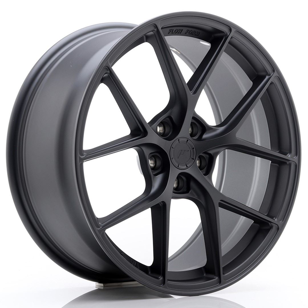 JR Wheels SL01 19x8 ET40 5x112 Matt Gun Metal