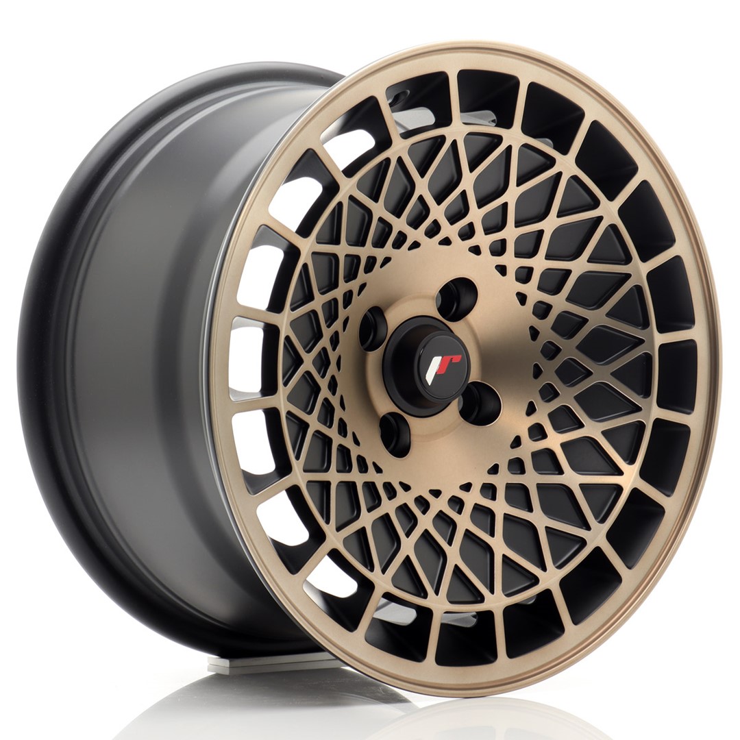 JR Wheels JR14 15x8 ET20 4x100 Black Bronze Finish