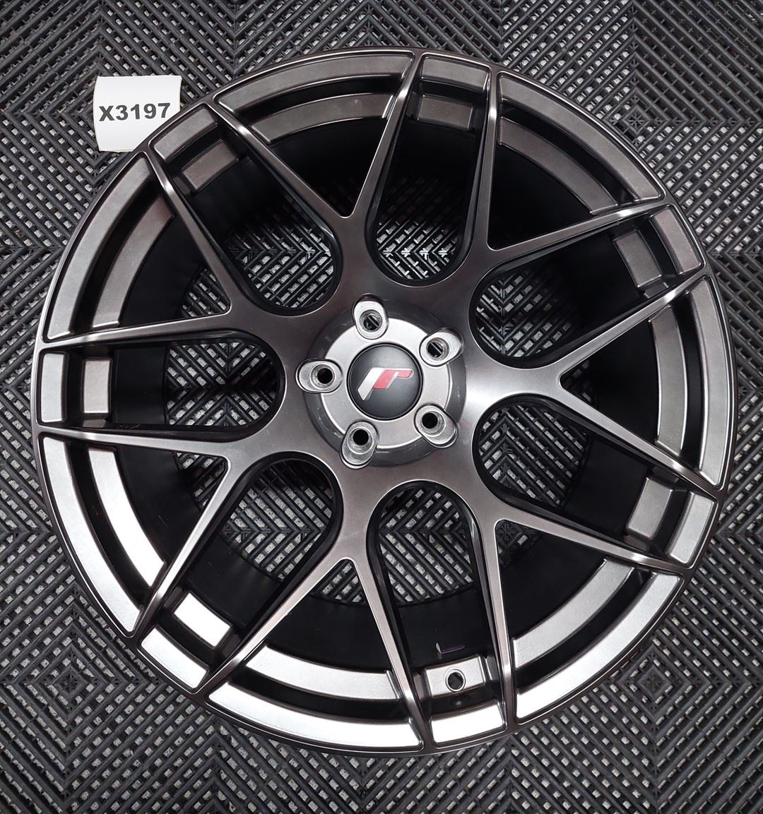 USED JR18 20x11 ET20-32 5H Blank Hyper Black