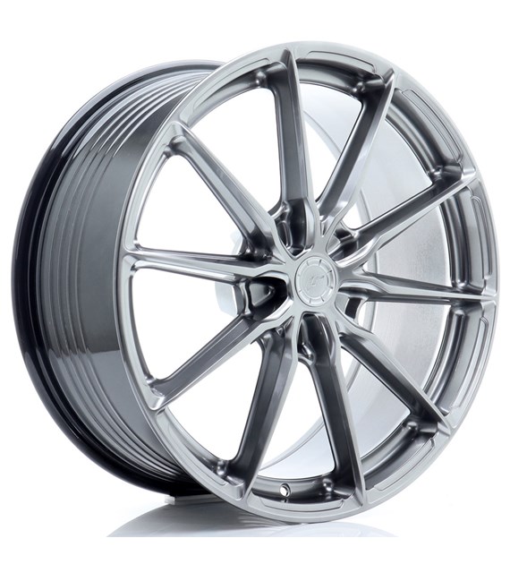 JR Wheels JR37 21x9 ET10-52 5H BLANK Hyper Black