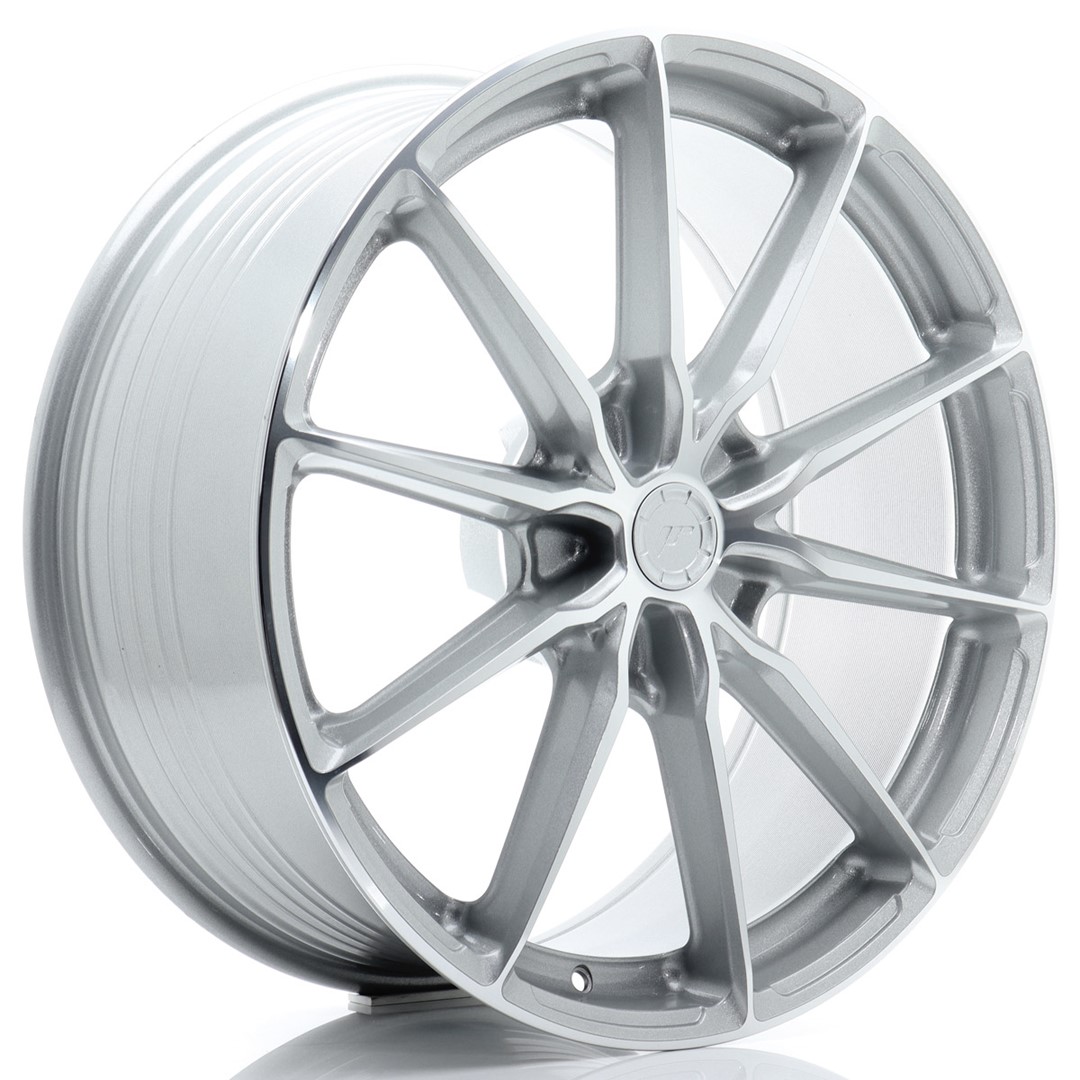 JR Wheels JR37 21x9 ET10-52 5H BLANK Silver Machined