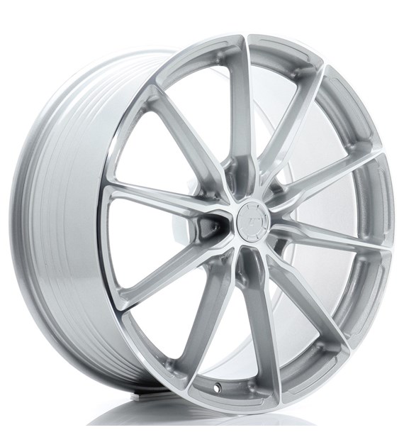 JR Wheels JR37 21x9,5 ET10-58 5H BLANK Silver Machined