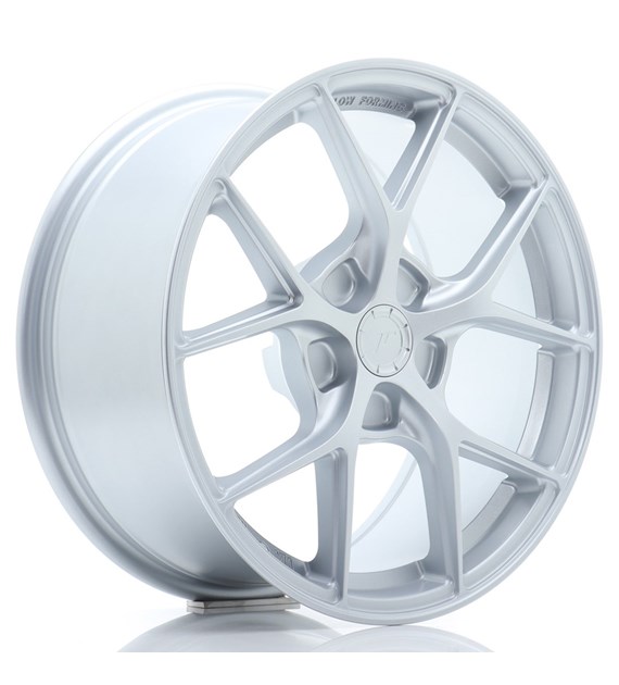 JR Wheels SL01 17x9 ET20-50 5H BLANK Matt Silver