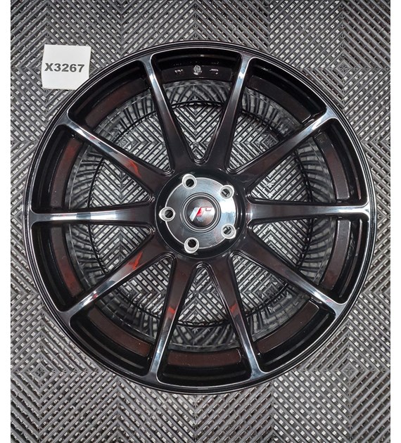 USED JR11 19x9,5 ET22-35 Blank Glossy Black