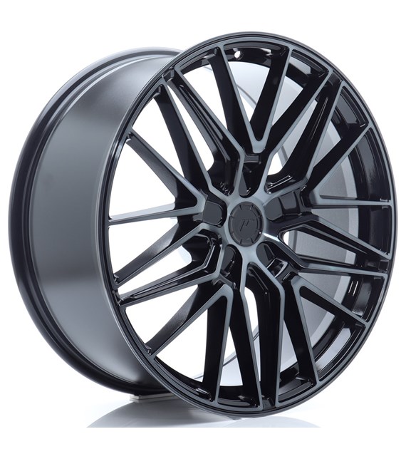 JR Wheels JR38 21x9 ET10-52 5H BLANK Black Brushed w/Tinted Face