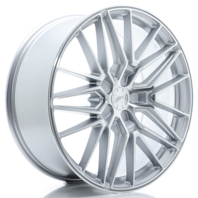 JR Wheels JR38 21x9 ET10-52 5H BLANK Silver Machined Face
