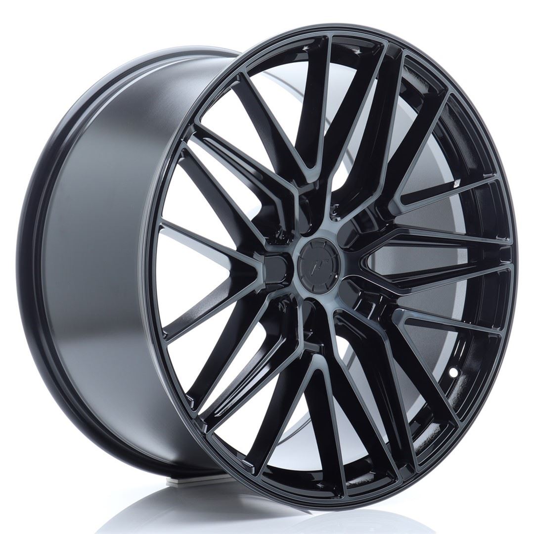 JR Wheels JR38 21x10,5 ET10-46 5H BLANK Black Brushed w/Tinted Face