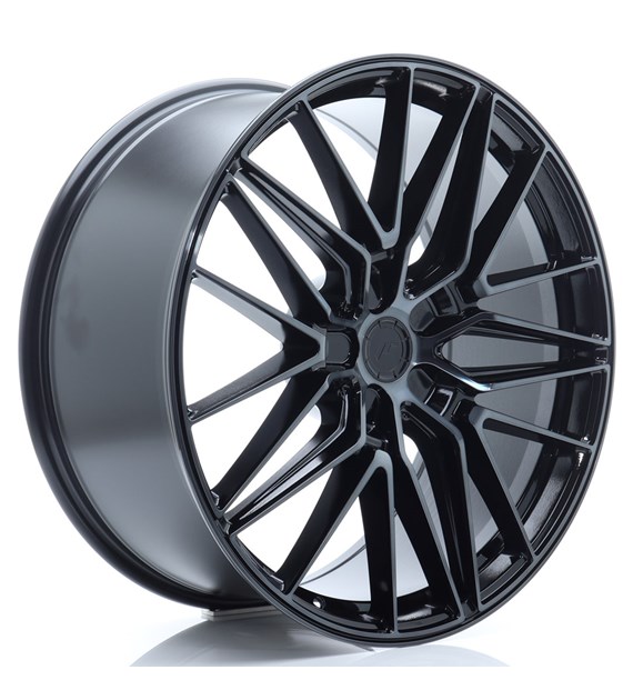 JR Wheels JR38 22x9 ET10-45 5H BLANK Black Brushed w/Tinted Face