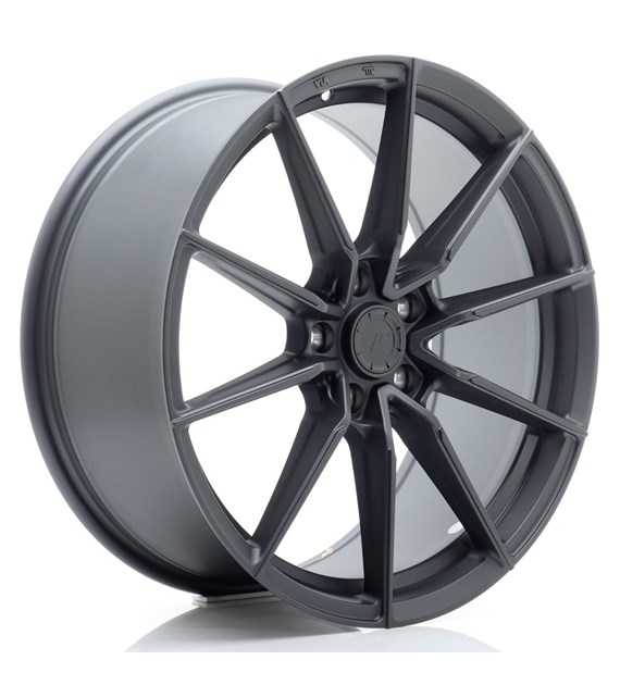 JR Wheels SL02 19x8 ET40 5x112 Matt Gun Metal