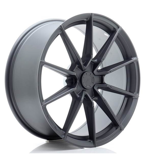 JR Wheels SL02 19x8 ET20-40 5H BLANK Matt Gun Metal