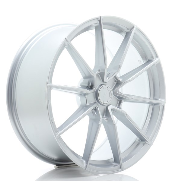 JR Wheels SL02 19x8 ET20-40 5H BLANK Matt Silver