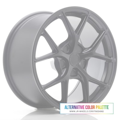 JR Wheels SL01 17x9 ET20-50 5H BLANK Custom Finish