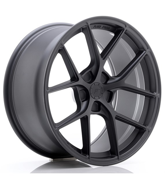 JR Wheels SL01 19x9 ET20-35 5H BLANK Matt Gun Metal