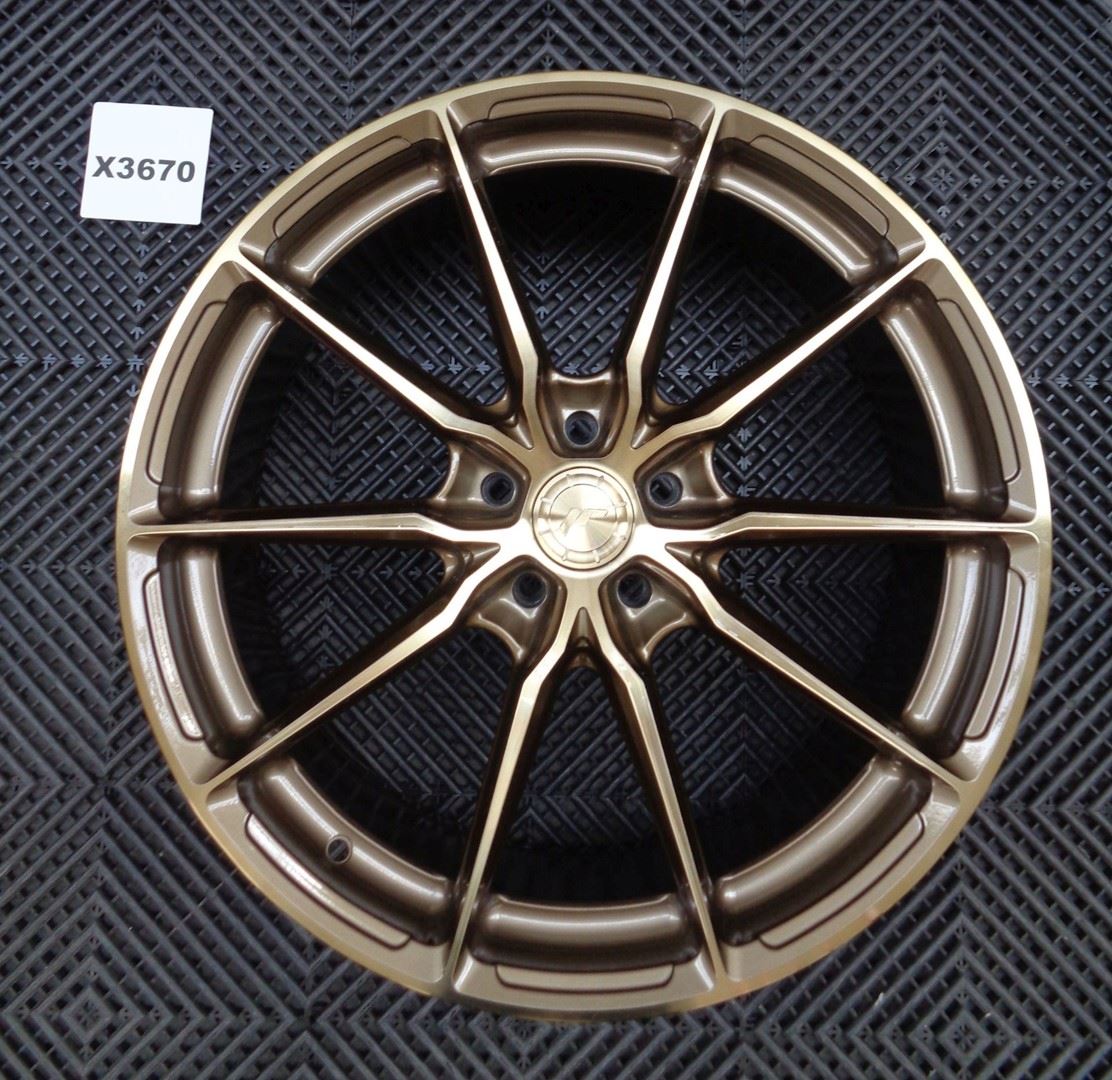 USED JR37 20x8,5 ET20-45 5H BLANK Platinum Bronze