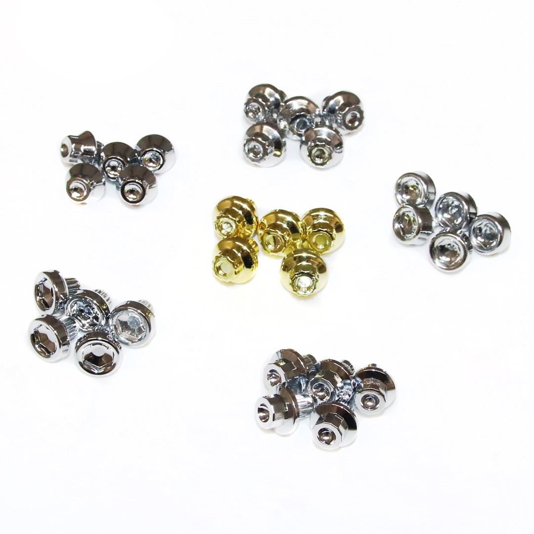 Set of 31 rivets for JR-10 15-16  Chrome