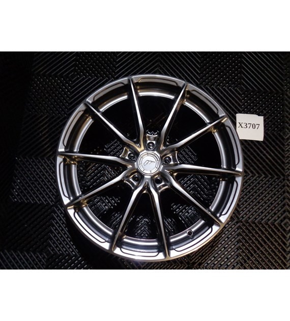 USED JR37 18x8 ET20-45 5H BLANK Hyper Black