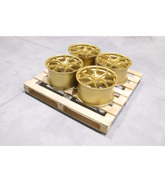 Set of SL01 17x9 ET20 5x108 Gold