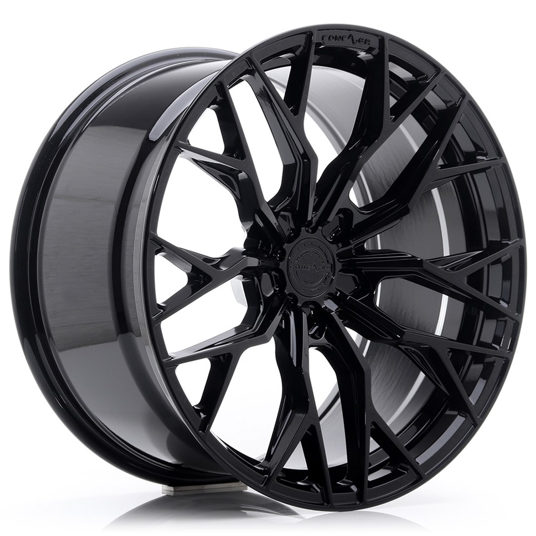 Concaver CVR1 23x10 ET20-64 BLANK Platinum Black