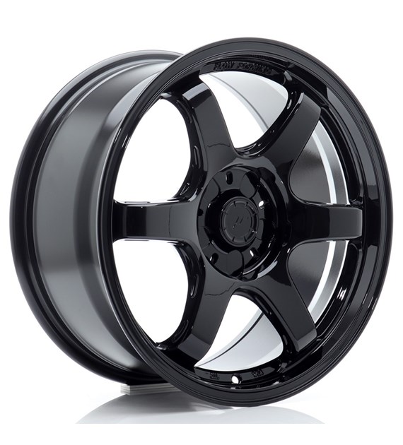 JR Wheels SL03 17x8 ET20-42 5H BLANK Gloss Black