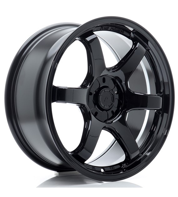 JR Wheels SL03 18x8 ET20-35 5H BLANK Gloss Black