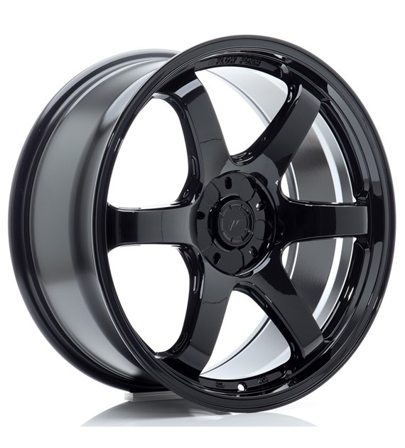 JR Wheels SL03 19x8 ET20-35 5H BLANK Gloss Black