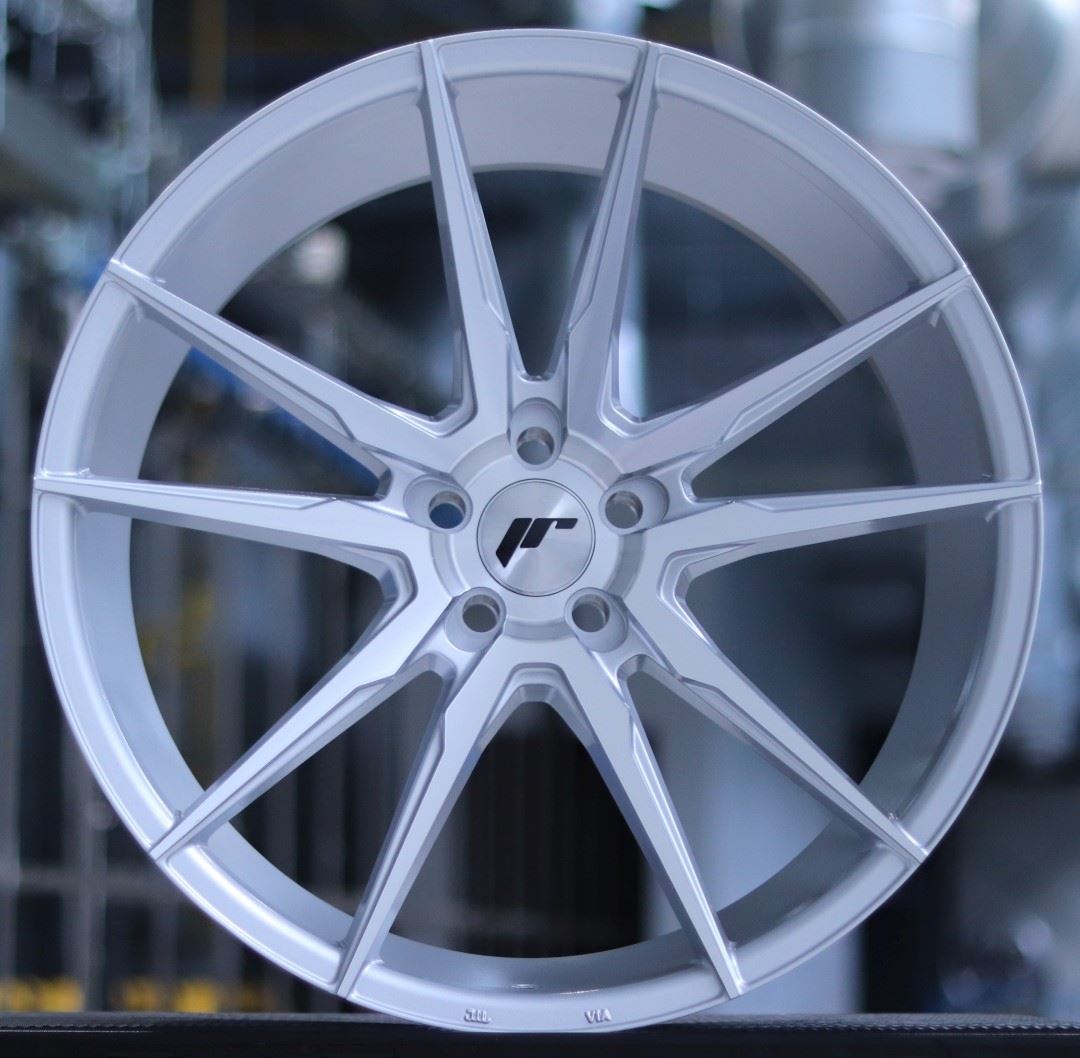 JR Wheels JR21 21x10 Silver Machined