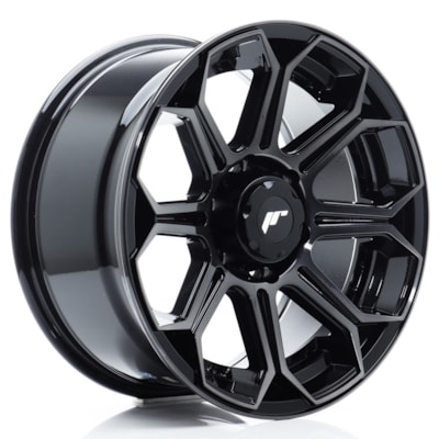 JR Wheels JRX11 18x9 ET25 6x139.7 Black Machined w/ Tinted Face