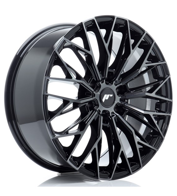 JR Wheels JRX12 20x9 ET20 6x139.7 Black Machined w/Tinted Face