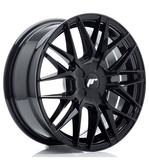 JR Wheels JR28 16x7 ET20-40 BLANK Gloss Black