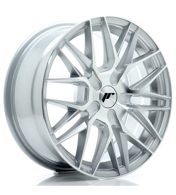 JR Wheels JR28 16x7 ET20-40 BLANK Silver Machined Face