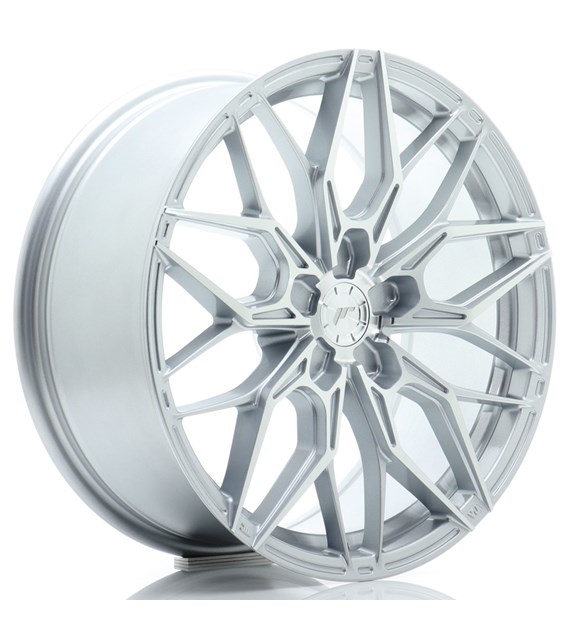 JR Wheels JR46 18x8 ET20-45 5H BLANK Silver w/ Machined Face