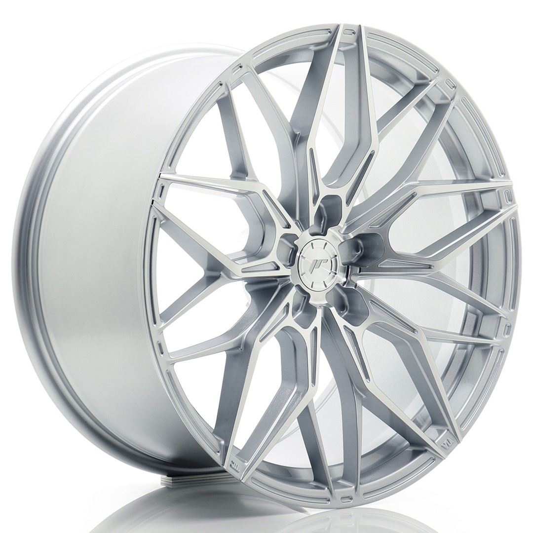 JR Wheels JR46 20x10 ET20-46 5H BLANK Silver w/ Machined Face