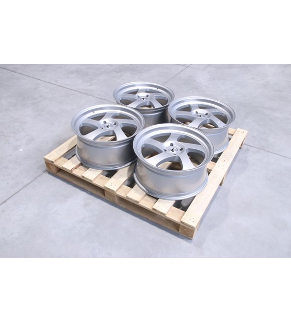 Set of JR15 19x8,5 ET40 4x108 Gloss Silver