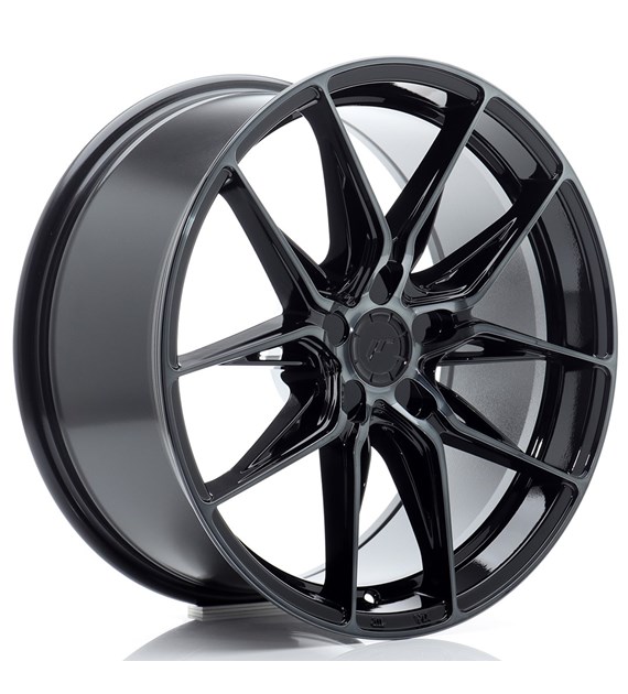 JR Wheels JR44 18x8 ET20-42 5H BLANK Black Machined w/Tinted Face