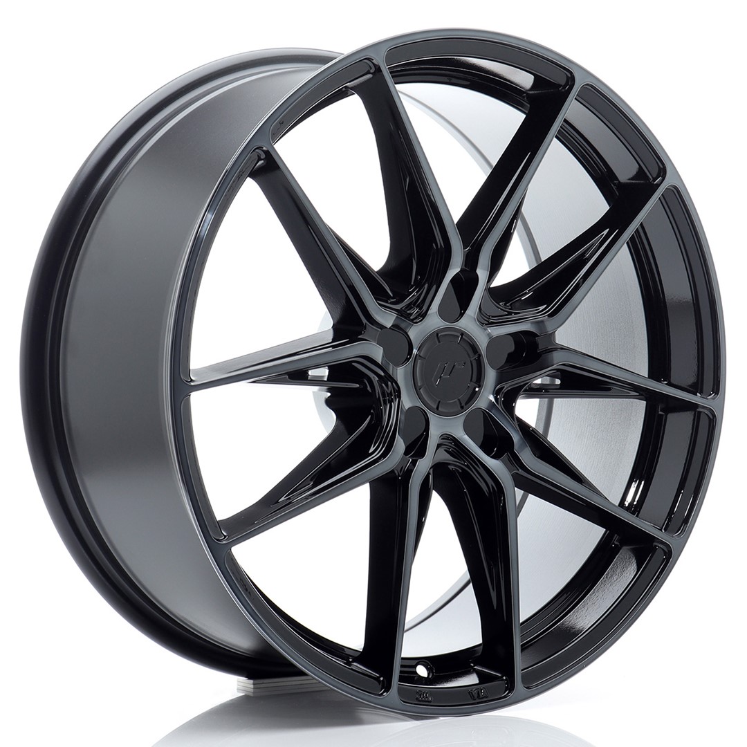 JR Wheels JR44 19x8 ET20-40 5H BLANK Black Machined w/Tinted Face