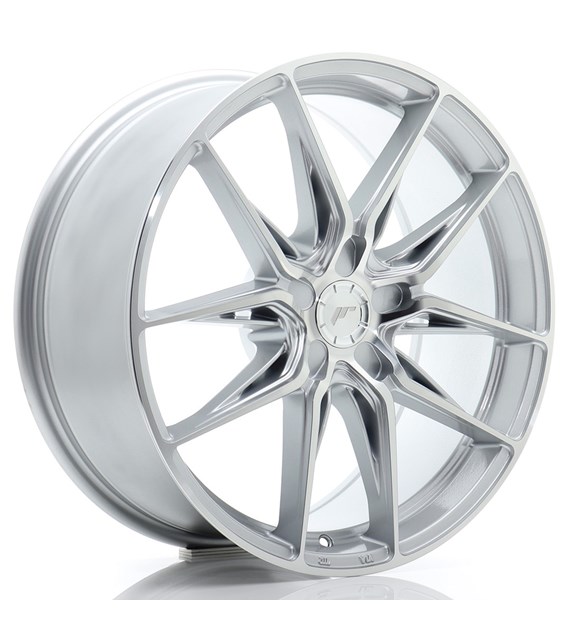 JR Wheels JR44 19x8 ET20-40 5H BLANK Silver w/ Machined Face