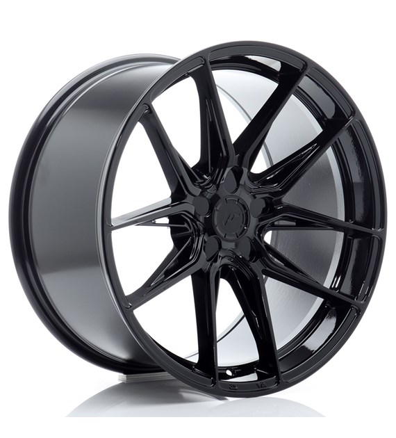 JR Wheels JR44 19x10 ET15-45 5H BLANK Glossy Black