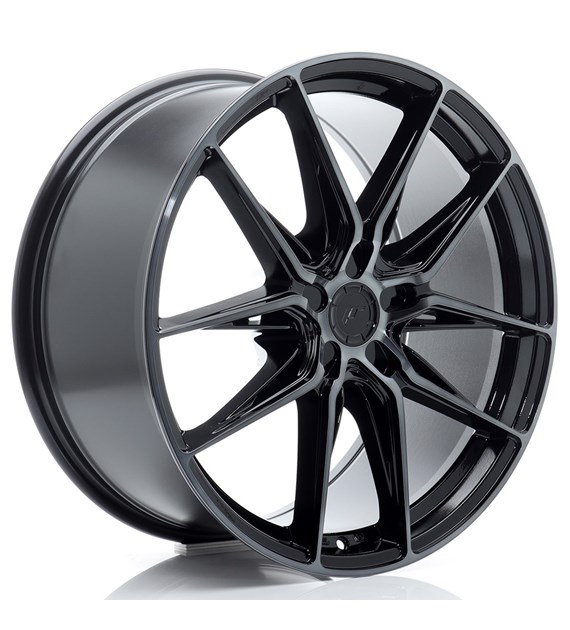 JR Wheels JR44 20x8 ET20-40 5H BLANK Black Machined w/Tinted Face