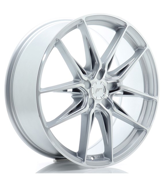 JR Wheels JR44 20x8 ET20-40 5H BLANK Silver w/ Machined Face