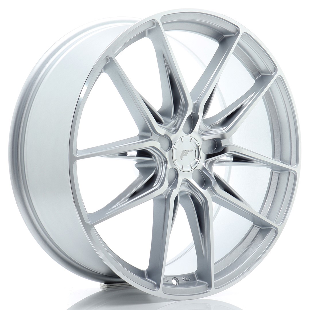 JR Wheels JR44 20x8,5 ET20-45 5H BLANK Silver w/ Machined Face