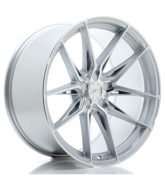 JR Wheels JR44 20x10 ET15-35 5H BLANK Silver w/ Machined Face