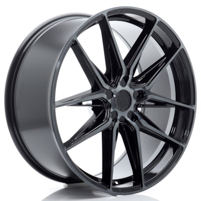 JR Wheels JR44 21x9,5 ET20-45 5H BLANK Black Machined w/ Tinted Face