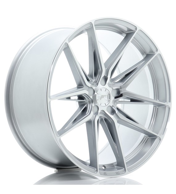 JR Wheels JR44 21x11 ET11-46 5H BLANK Silver w/ Machined Face