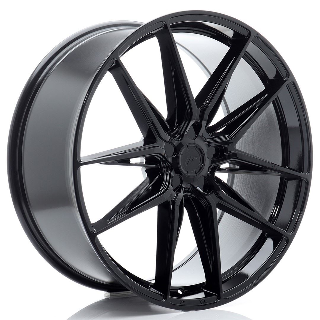 JR Wheels JR44 22x9 ET15-35 5H BLANK Glossy Black