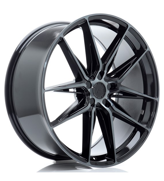 JR Wheels JR44 22x9 ET15-35 5H BLANK Black Machined w/Tinted Face