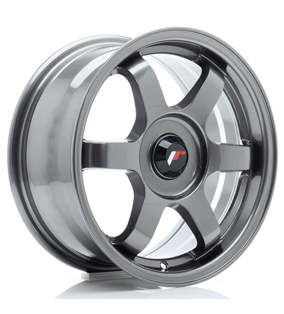 JR Wheels JR3 15x7 ET25-42 BLANK Gun Metal